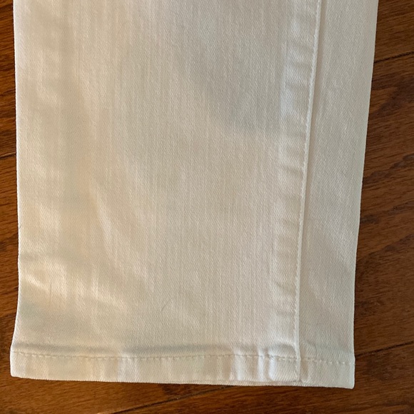 Chico’s So slimming girlfriend ankle white denim jeans size reg 0/ Medium - Picture 4 of 12